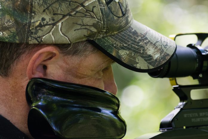 Shaun Shore taking another excellent Field Target shot!