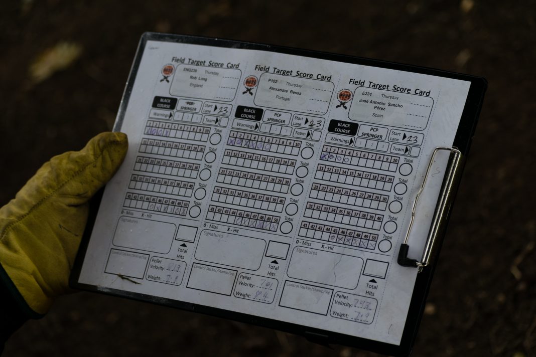 Entering A Field Target Competition