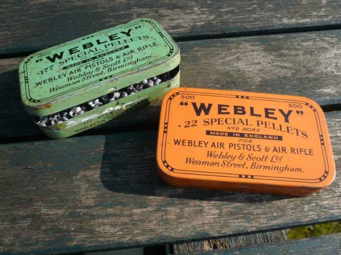 Old Pellets Tin